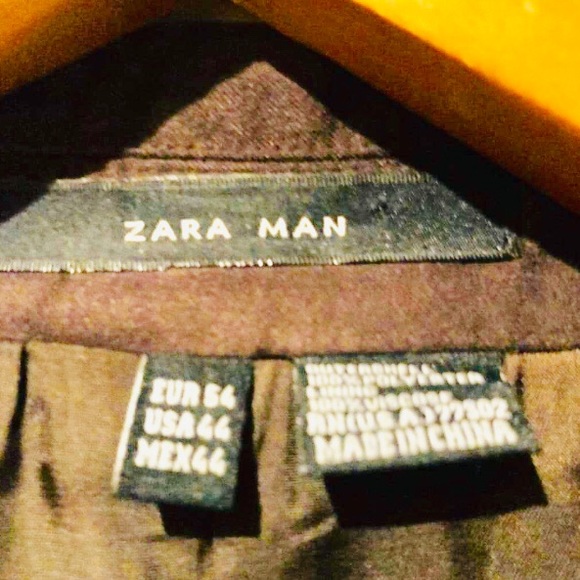 ZARA Man Blazer in Brown - Picture 3 of 6
